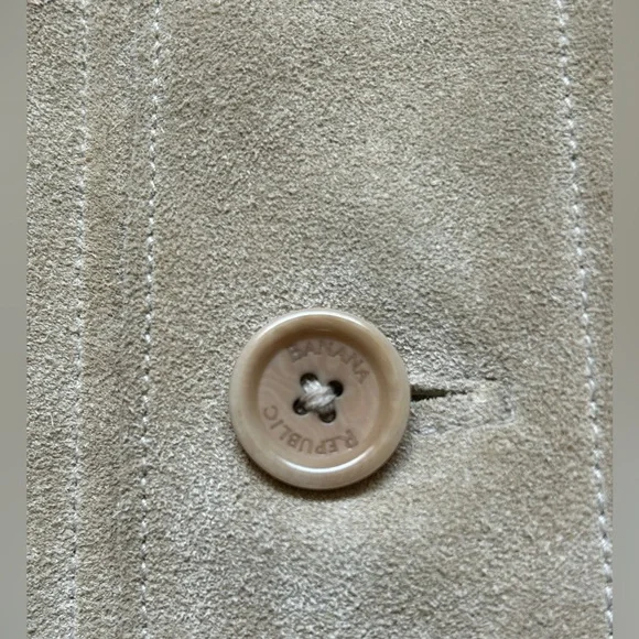 Banana Republic Tan overcoat Jacket - Picture 7 of 14